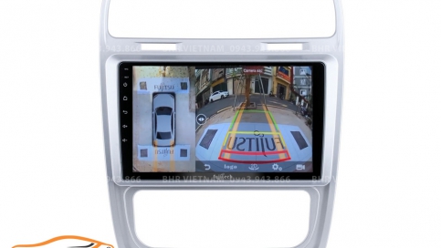 Màn hình DVD Android liền camera 360 Volkswagen Scirocco 2008 - 2017 | Fujitech 360 